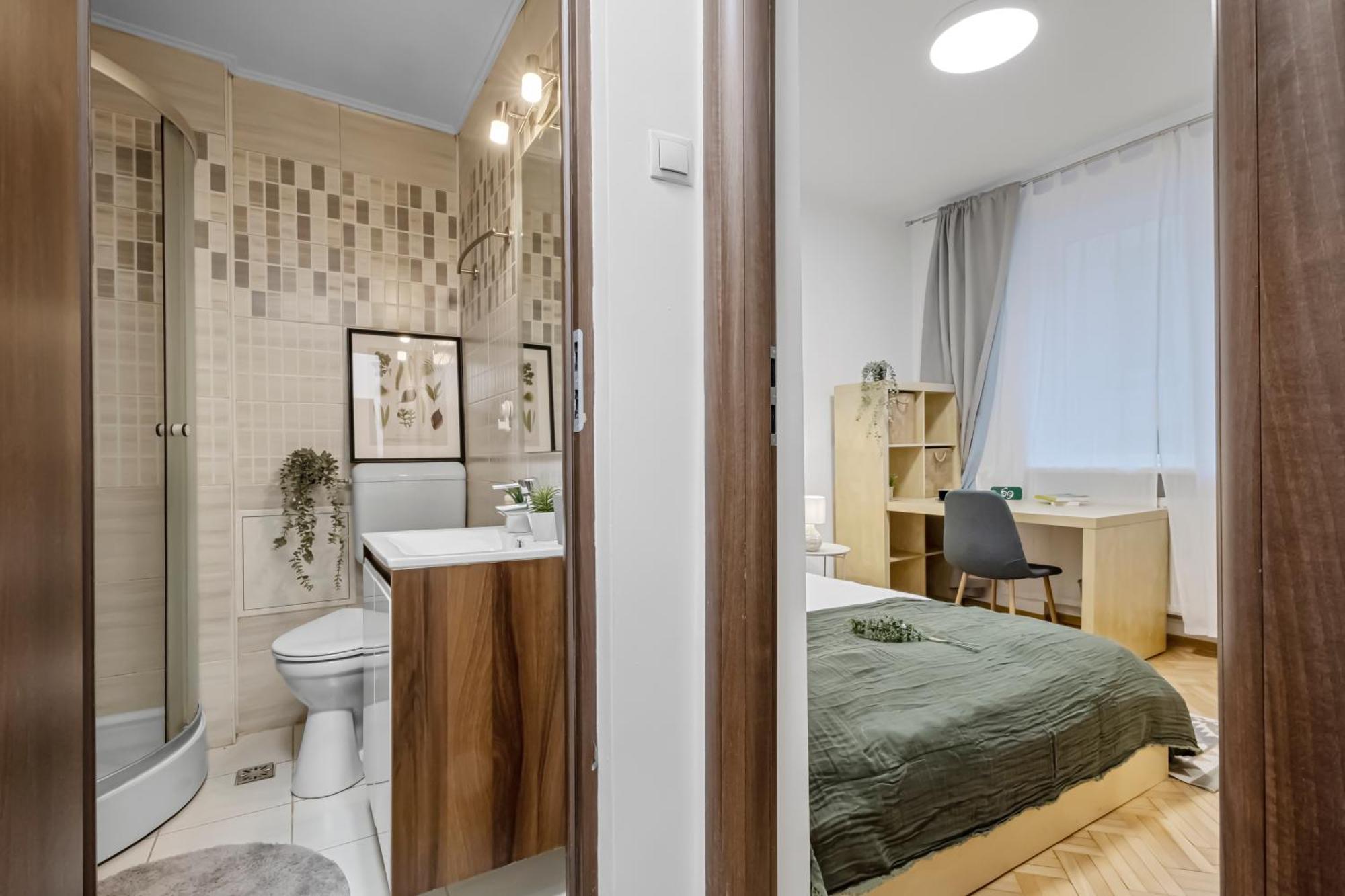 Earthy Escape - Central Apt With Balcony 布加勒斯特 外观 照片
